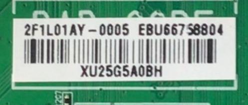 MAIN PARA TV LG 4K UHD SMART TV / NUMERO DE PARTE EBU66758804 / EAX69581205 / 66758804 / EAX69581205(1.0) / PANEL NC500TQG-VHKH3 / DISPLAY PT500GT02-5 / MODELO 50UQ8000AUB / 50UQ8000AUB.BUSSLJM - Imagen 3